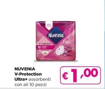 Acqua & Sapone NUVENIA V-Protection Ultra+ assorbenti con ali 10 pezzi offerta