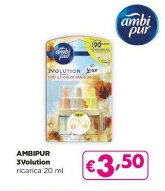 Acqua & Sapone AMBIPUR 3Volution ricarica 20 ml offerta