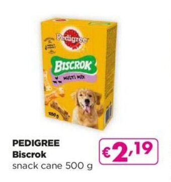 Acqua & Sapone PEDIGREE Biscrok snack cane 500 g offerta