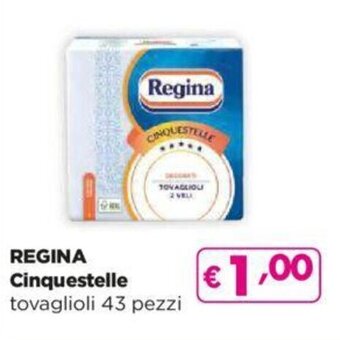 Acqua & Sapone REGINA Cinquestelle tovaglioli 43 pezzi offerta