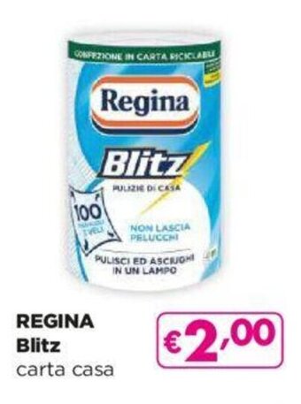 Acqua & Sapone REGINA Blitz carta casa offerta