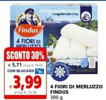 Findus 4 Fiori Di Merluzzo