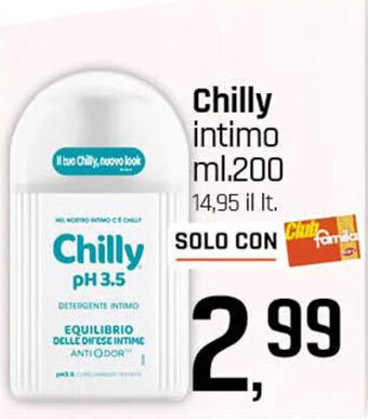 Famila Superstore Chilly intimo ml. 200 offerta