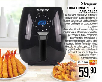 Famila Superstore beper FRIGGITRICE 5LT AD ARIA CALDA offerta