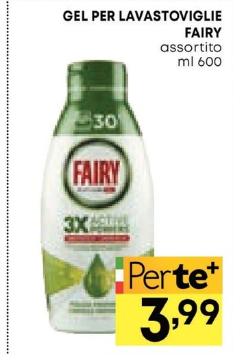 Fairy gel per lavastoviglie