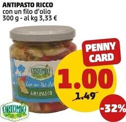 PENNY Ortomio antipasto ricco offerta