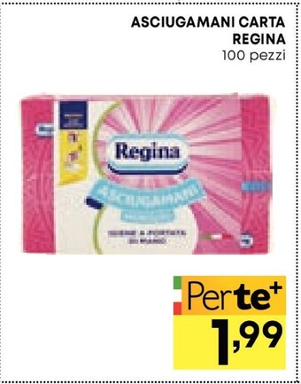 Panorama Regina asciugamani carta offerta