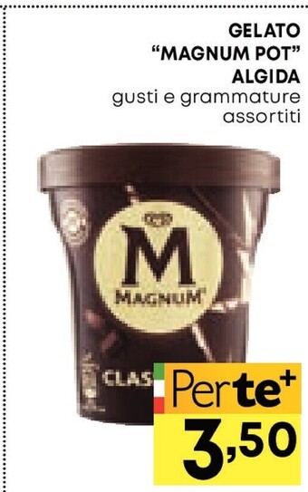 Panorama Algida gelato magnum pot offerta