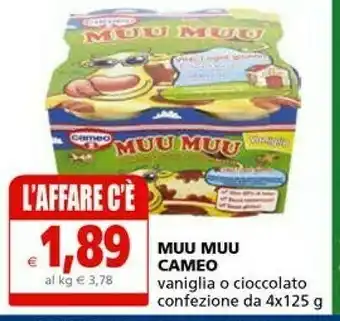 Il Gigante Cameo Muu Muu Vaniglia / Cioccolato offerta