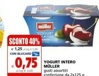 Il Gigante Muller Yogurt Intero offerta