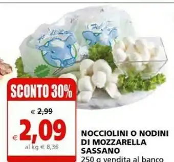 Il Gigante Sassano Nocciolini / Nodini Di Mozzarella offerta
