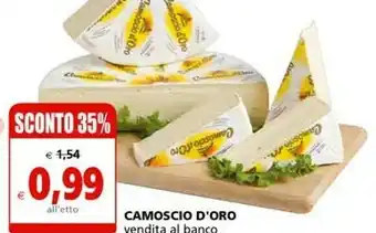 Il Gigante Cammino d'oro Camoscio D'oro Formaggio offerta