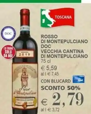 Il Gigante Vecchia cantina Vino Nobile Di Montepulciano 750 G(ml) offerta