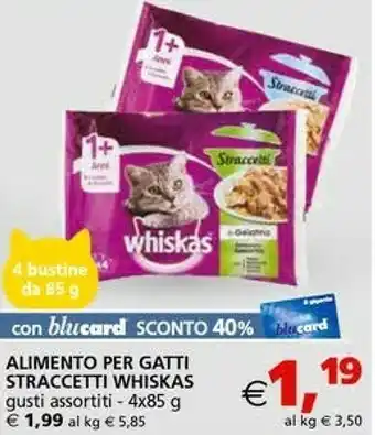 Whiskas Straccetti Per Gatti 85 G