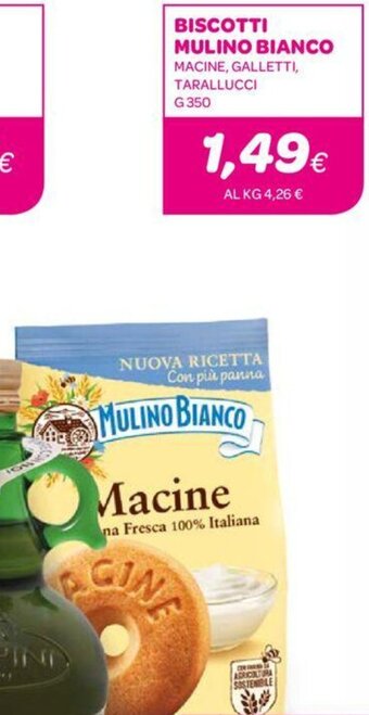 Ekom BISCOTTI MULINO BIANCO MACINE, GALLETTI, TARALLUCCI G350 offerta