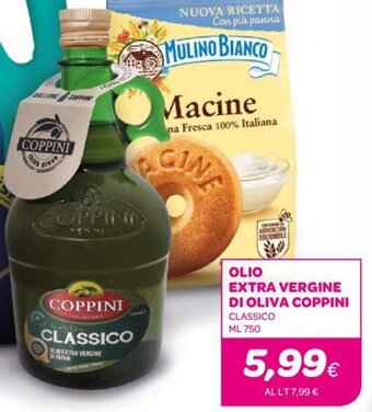 Ekom OLIO EXTRA VERGINE DI OLIVA COPPINI CLASSICO ML 750 offerta