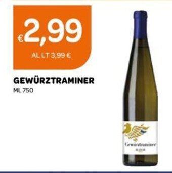 GEWÜRZTRAMINER ML 750