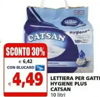 Il Gigante CATSAN Hygiene Plus offerta
