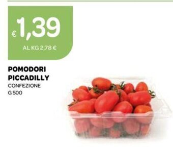 Ekom POMODORI PICCADILLY CONFEZIONE G 500 offerta