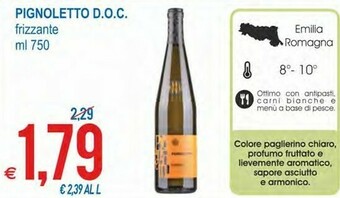 MD Discount Pinot Grigio Frizzante offerta