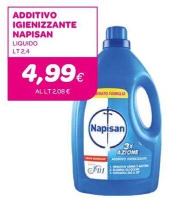 Ekom ADDITIVO IGIENIZZANTE NAPISAN LIQUIDO LT 2,4 offerta