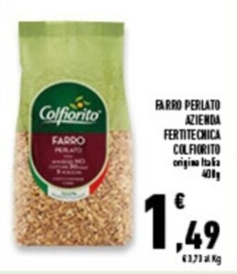 Conad Superstore FARRO PERLATO AZIENDA FERTITECNICA COLFIORITO 400G offerta