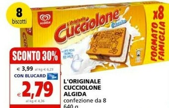 Il Gigante Algida L'Originale Cucciolone offerta