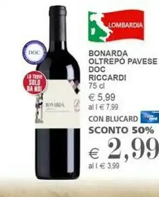 Riccardi Bonarda 750ml