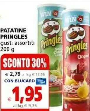 Il Gigante Pringles Patatine Paprika 200g offerta