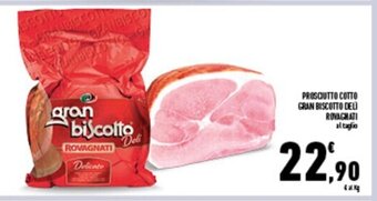 Conad Superstore PROSCIUTTO COTTO GRAN BISCOTTO DELI ROVACHATI al taglio offerta