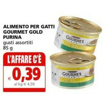 Il Gigante Purina Gourmet Gold Alimento Per Gatti offerta