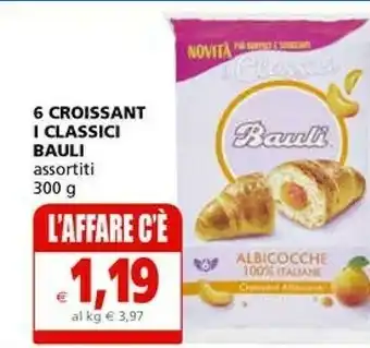 Il Gigante Bauli Il Croissant Albicocca 300 G(ml) offerta