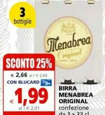 Menabrea - Menabrea Original 330 G(ml)