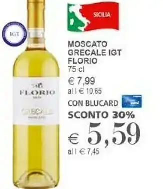 Florio Moscato Grecle Igt