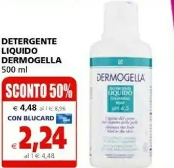 Il Gigante Dermogella Detergente Liquido offerta