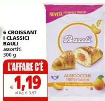 Il Gigante Bauli Il Croissant Crema 300 G(ml) offerta