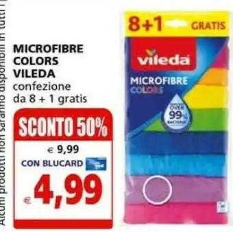 Il Gigante Vileda Microfibre Colors offerta