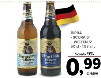 Todis Burgerbrau bamberg birra offerta