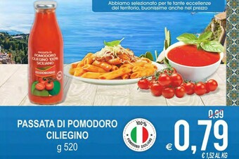 MD Discount Passata Di Pomodoro Ciliegino offerta