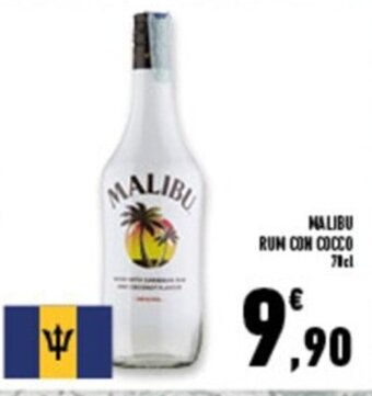 Conad Superstore MALIBU RUM CON COCCO 75CL offerta