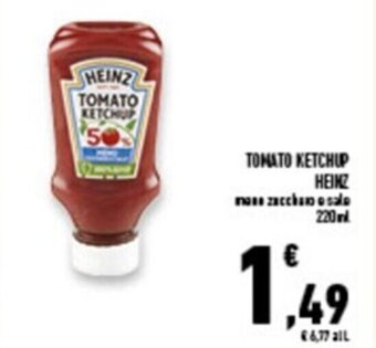 Conad Superstore TOMATO KETCHUP HEINZ 220ML offerta