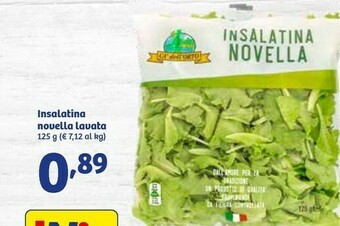 In'S Mercato Insalatina Novella Lavata 125g offerta