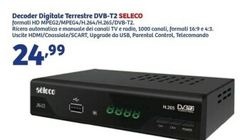 Seleco Decoder Digitale Terrestre DVB-T2