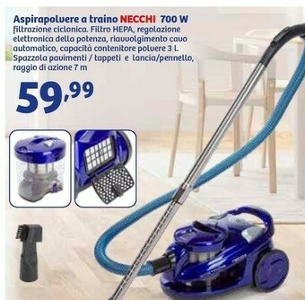 Necchi Aspirapoluere A Traino 700 W