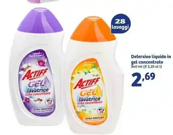 In'S Mercato Actiff Detersivo Liquido In Gel Concentrato offerta
