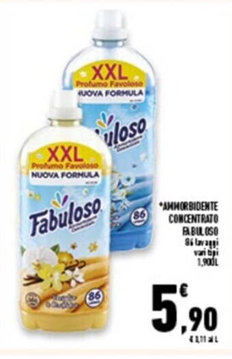 Conad Superstore AMMORBIDENTE CONCENTRATO FABULOSO 1,900L offerta