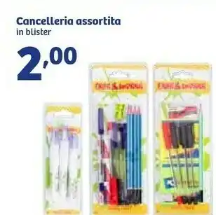 In'S Mercato Cancelleria Assortita In Blister offerta