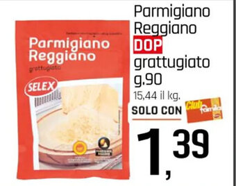 Famila Superstore Parmigiano Reggiano DOP grattugiato g.90 offerta