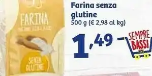 In'S Mercato Farina Senza Glutine offerta