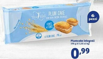 In'S Mercato Vita Well Plum Cake Integrali offerta
